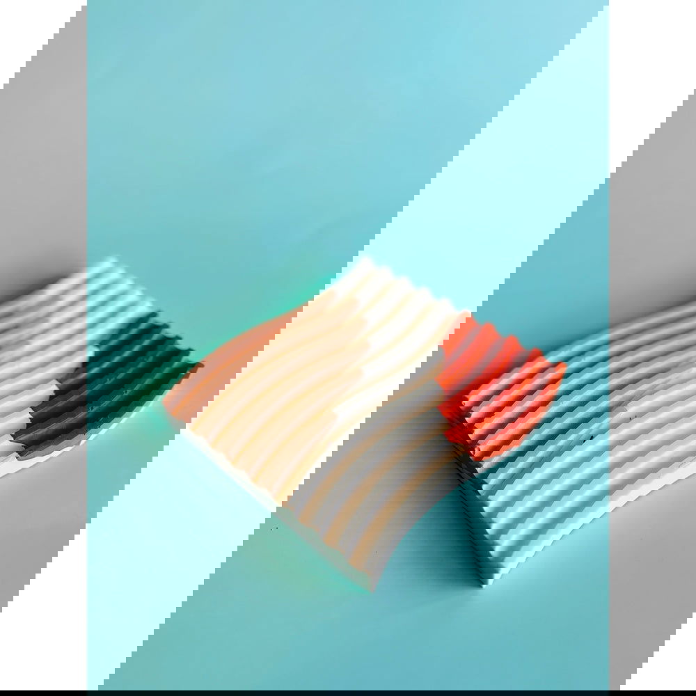 Plateau Vague tricolore - Doufly Home
