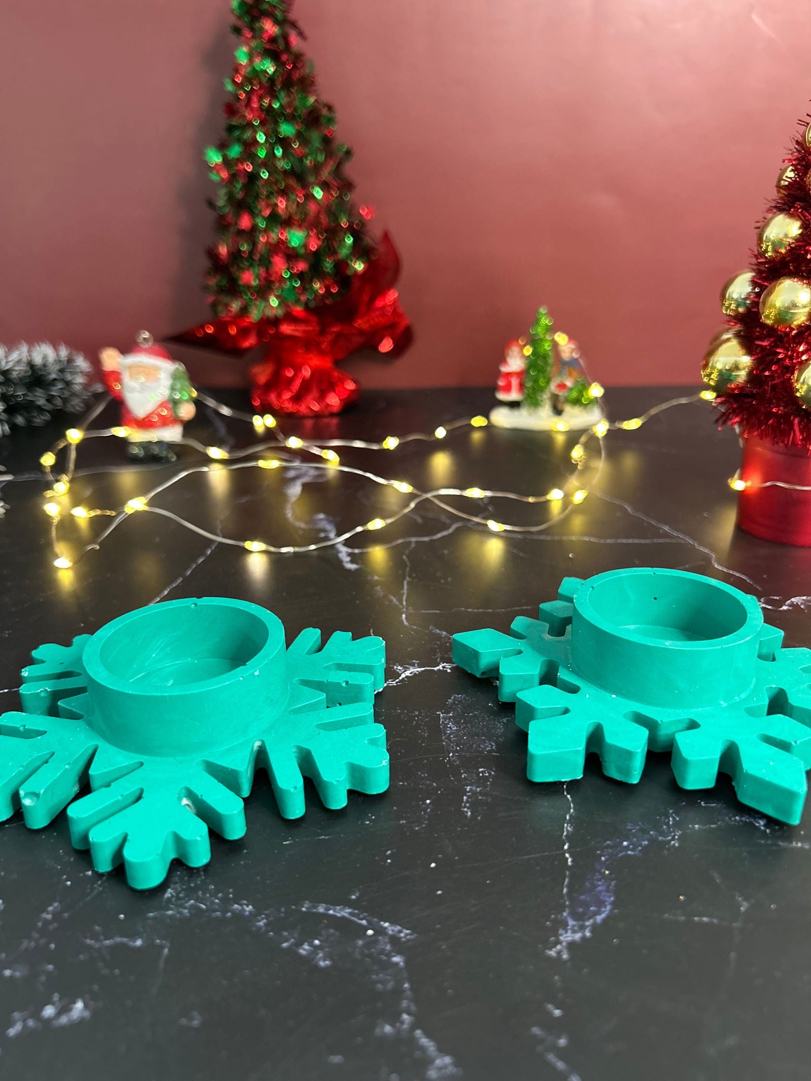 Bougeoir Flocon de neige - Doufly Home