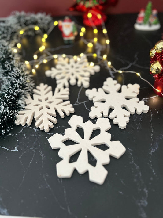 Dessous de verre Flocon de neige - Doufly Home