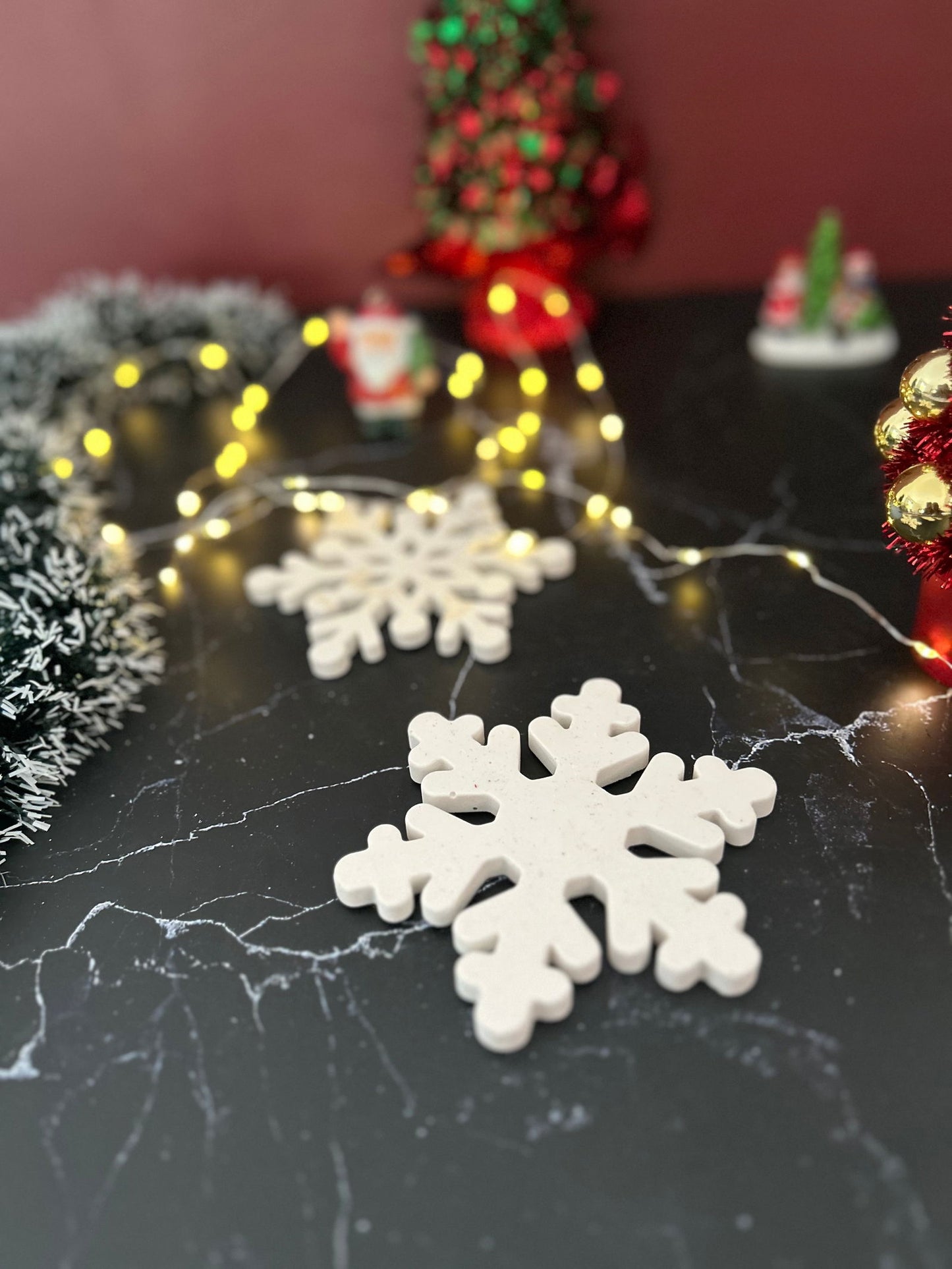 Dessous de verre Flocon de neige - Doufly Home