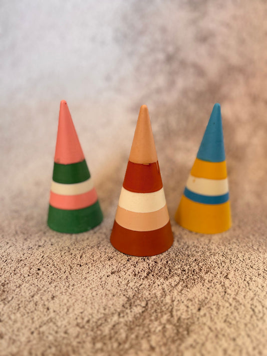 Porte bague tricolore - Doufly Home